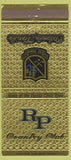 Matchbook Cover - Rio Pinar Country Club Orlando FL 30 Strike