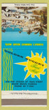 Matchbook Cover - Golden Nugget Resort Motel Miami Beach FL 30 Strike