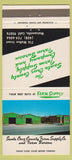 Matchbook Cover - Santa Cruz Farm Supply Watsonville CA seed  30 Strike