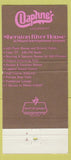 Matchbook Cover - Daphne's  Miami FL girlie 30 Strike