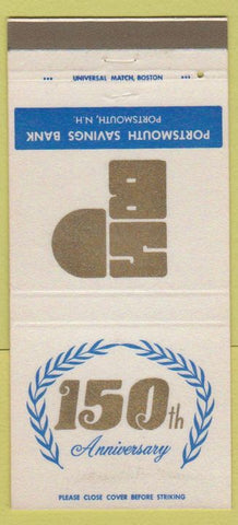 Matchbook Cover - Portsmouth Savings Bank Portsmouth NH 30 Strike