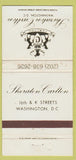 Matchbook Cover - Sheraton Carlton Washington DC WEAR 30 Strike