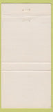 Matchbook Cover - Kosie's Kountry Kitchen Vanderbilt MI 30 Strike