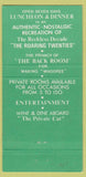 Matchbook Cover - 1920's Essex House West Orange NJ 30 Strike