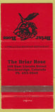 Matchbook Cover - Briar Rose Breckendridge CO 30 Strike