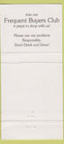 Matchbook Cover - Avon Liquor Avon CO 30 Strike