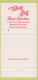 Matchbook Cover - Chances R Restaurant York NE 30 Strike