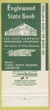 Matchbook Cover - Englewood State Bank CO 30 Strike