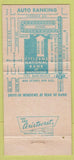 Matchbook Cover - El Toro Mexican Restaurant Sheffield AL 30 Strike