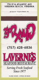 Matchbook Cover - Bentley's Restaurant Atlanta GA 30 Strike