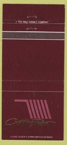 Matchbook Cover - Walt Disney World Village 30 Strike