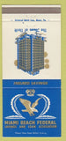 Matchbook Cover - Miami Beach FL Savings and Loan 30 Strike