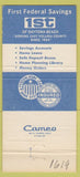 Matchbook Cover - First Federal Savings Daytona Beach FL 30 Strike