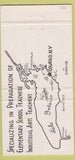 Matchbook Cover - State University Teachers College Oswego NY 30 Strike