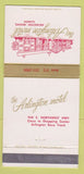 Matchbook Cover - Arlington Motel Arlington Heights IL 30 Strike