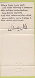 Matchbook Cover - Trader Vic's Scottsdale AZ tiki 30 Strike