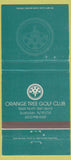 Matchbook Cover - Orange Tree Golf Club Scottsdale AZ 30 Strike
