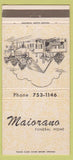 Matchbook Cover - Maiorano Funeral Home Waterbury CT WEAR 30 Strike