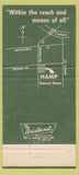 Matchbook Cover - Hamp Funeral Home Tonawanda NY 30 Strike