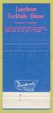 Matchbook Cover - Jumping Brook Restaurant Neptune NJ 30 Strike