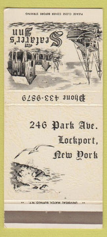 Matchbook Cover - Seafarer's Inn Lockport NY 30 Strike