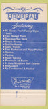 Matchbook Cover - Admiral Motel Wildwood Crest NJ 30 Strike