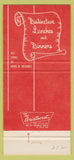 Matchbook Cover - Marretta and Dalpiaz Colorado Springs CO 30 Strike