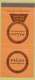 Matchbook Cover - Palco Industries Insulation Richmond VA 30 Strike