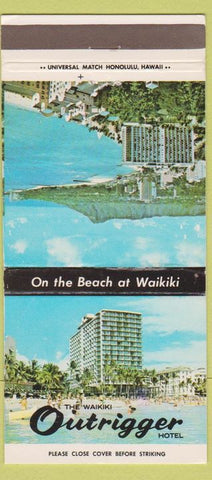 Matchbook Cover - Outrigger Waikiki HI 30 Strike