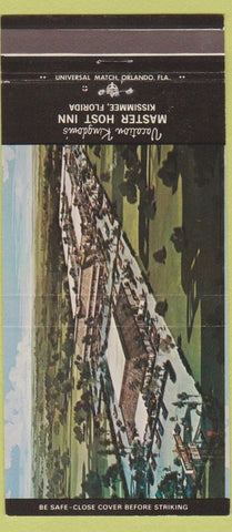 Matchbook Cover - Master Host Inn Kissimmee FL 30 Strike