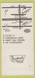 Matchbook Cover - Holiday Motor Lodge Williamsville NY 30 Strike