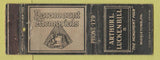 Matchbook Cover - Arthur Luckenbill Middletown PA Memorials Funeral